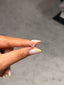Geometrik Model Pırlanta Taş Cerrahi Piercing Silver