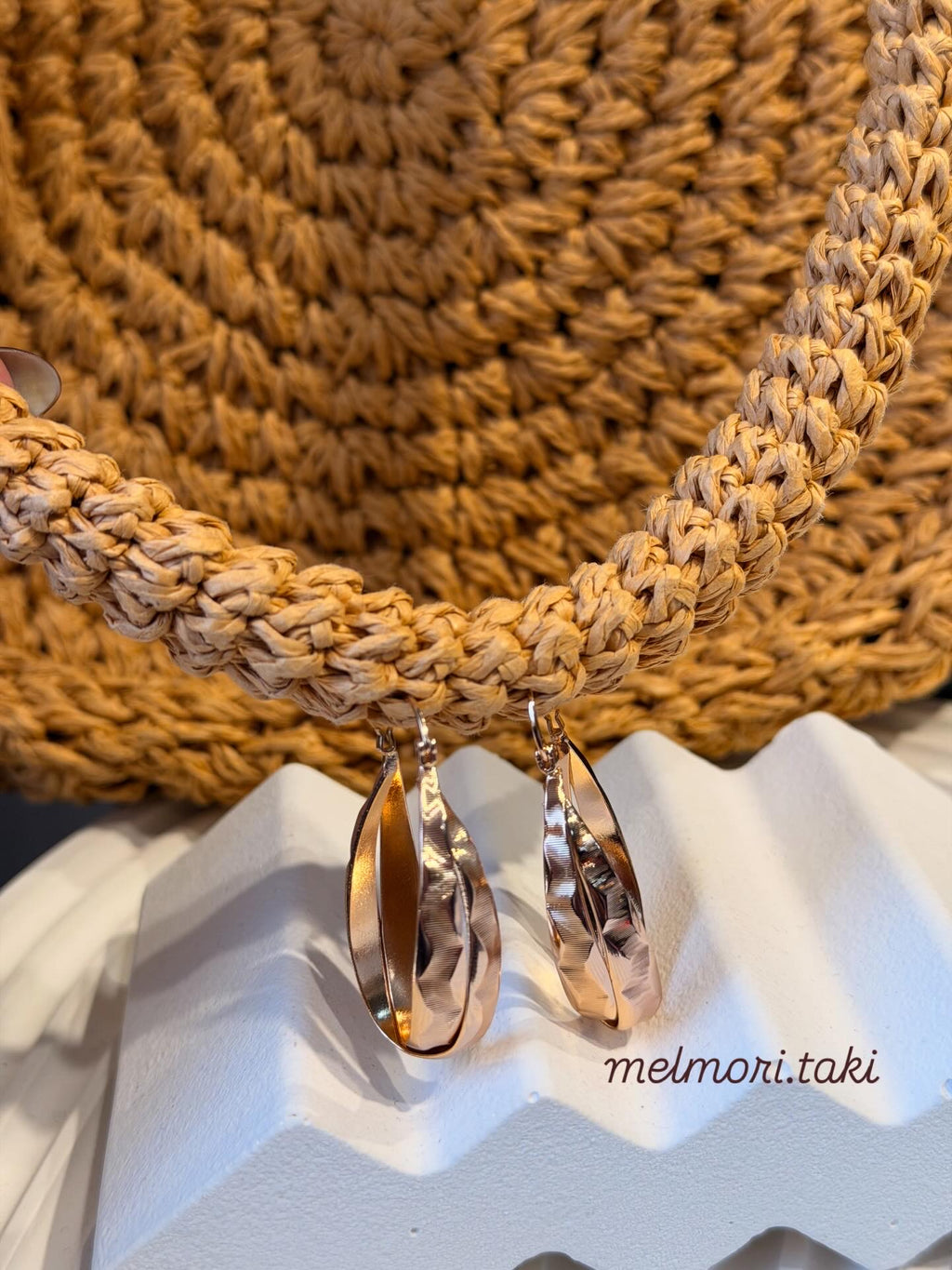 Xuping Vıntage Yaprak Model Küpe