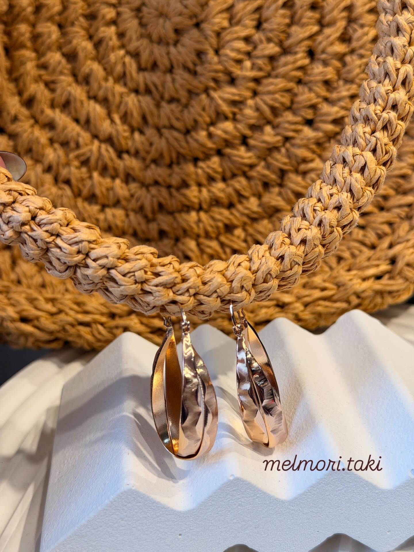 Xuping Vıntage Yaprak Model Küpe