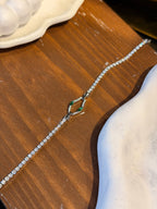 Pırlanta Yılan Model Taş Zarif Bileklik