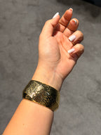 Vintage Kalın Tasarım Model Bileklik