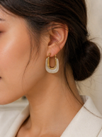 Candy Bej Küpe