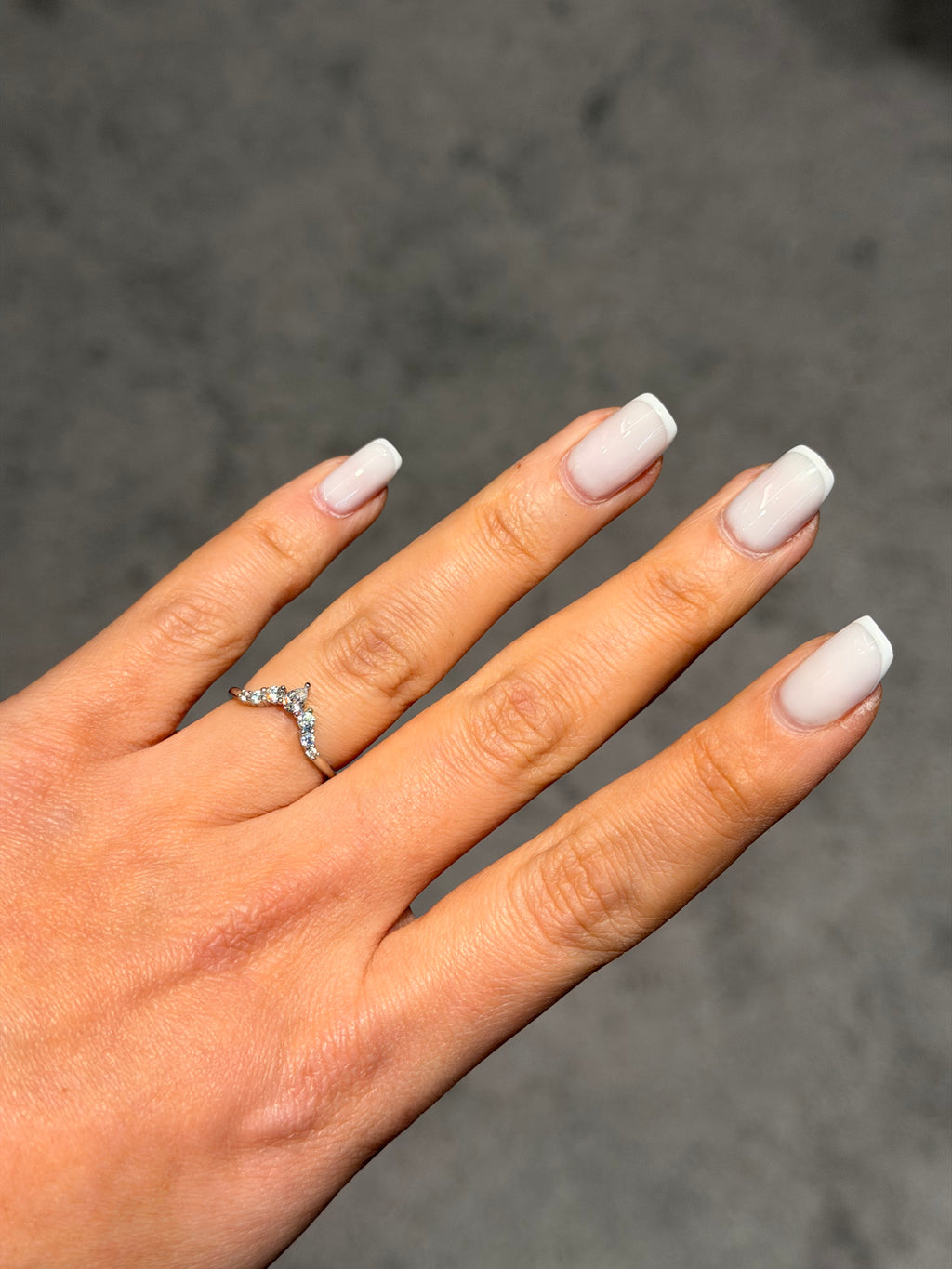 Taç Model Ayarlanabilir Yüzük Silver