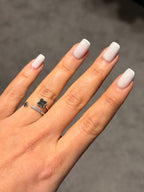 Yonca Model Ayarlanabilir Yüzük Silver