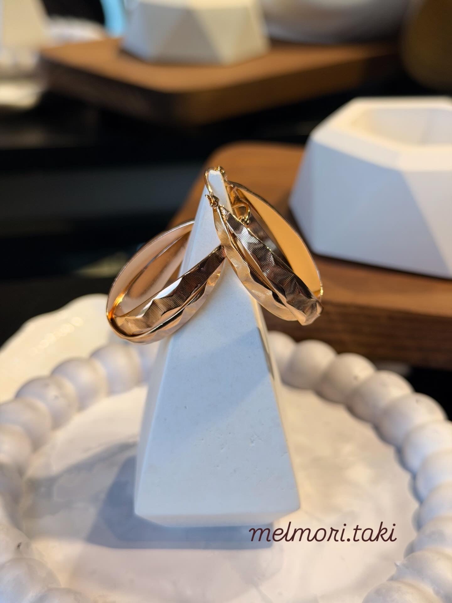 Xuping Vıntage Yaprak Model Küpe