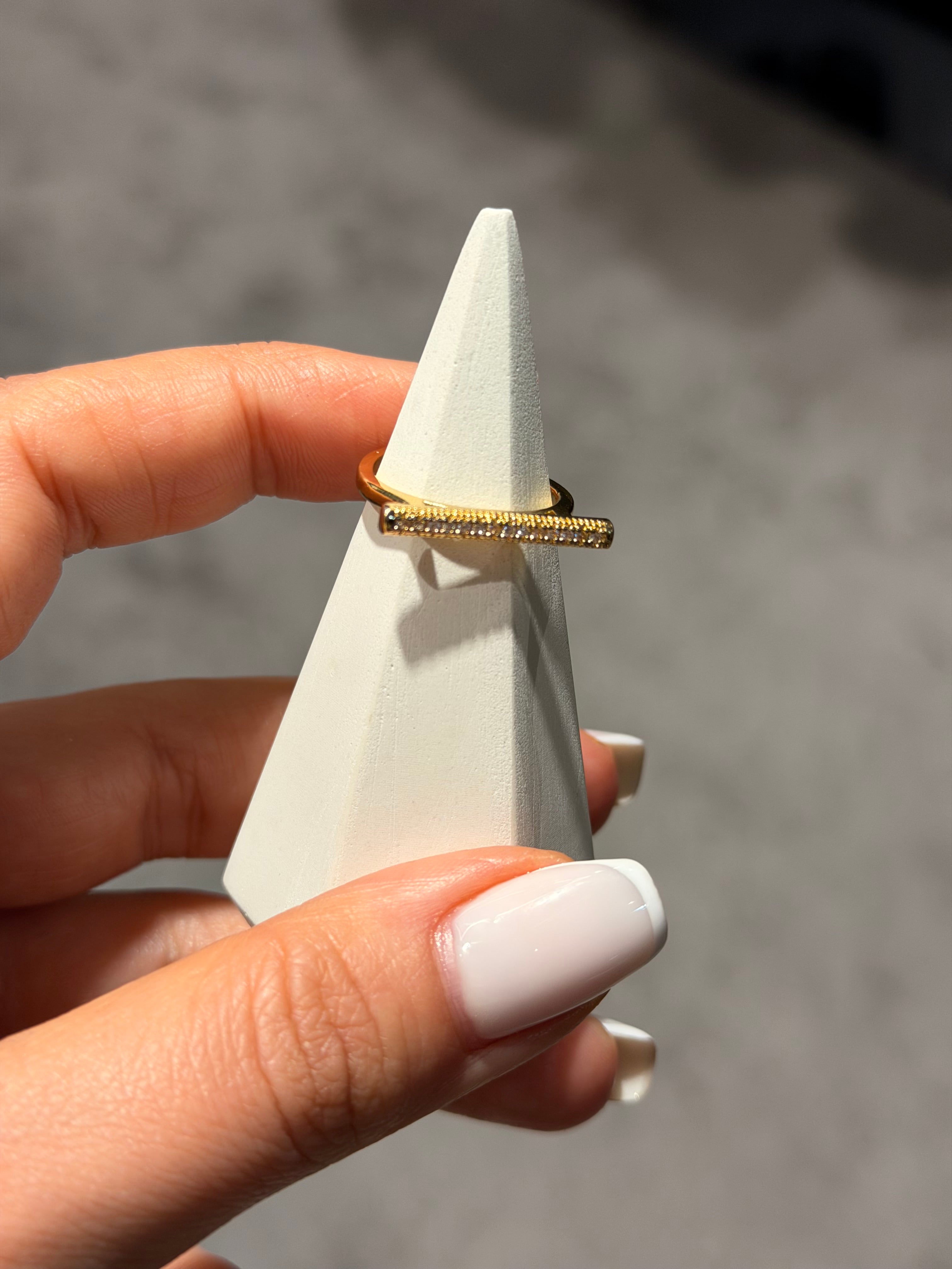 Tasarım Model Ayarlanabilir Yüzük Gold Ürün ikincil görseli