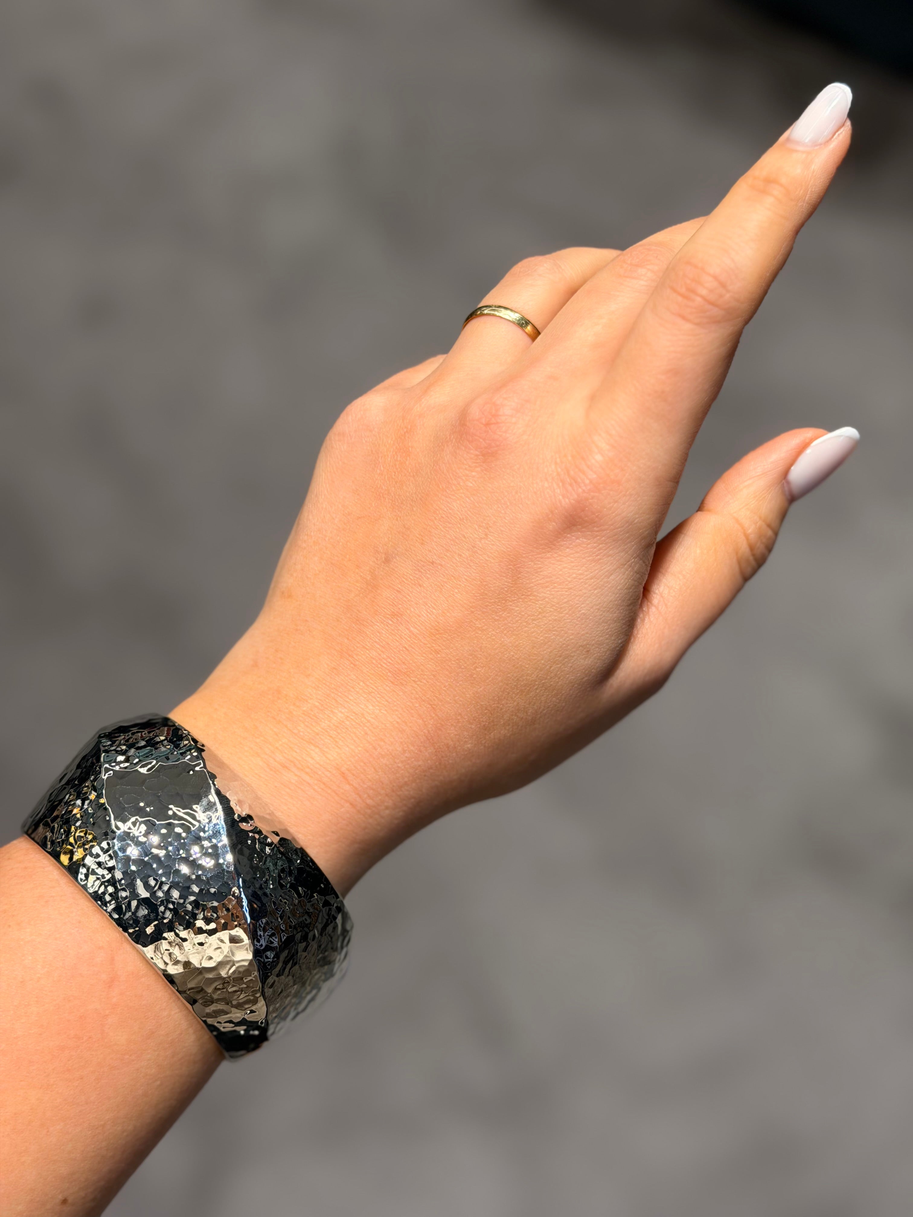 Vintage Kalın Tasarım Model Bileklik