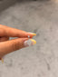 Yaprak Sallantılı Model Cerrahi Piercing Silver