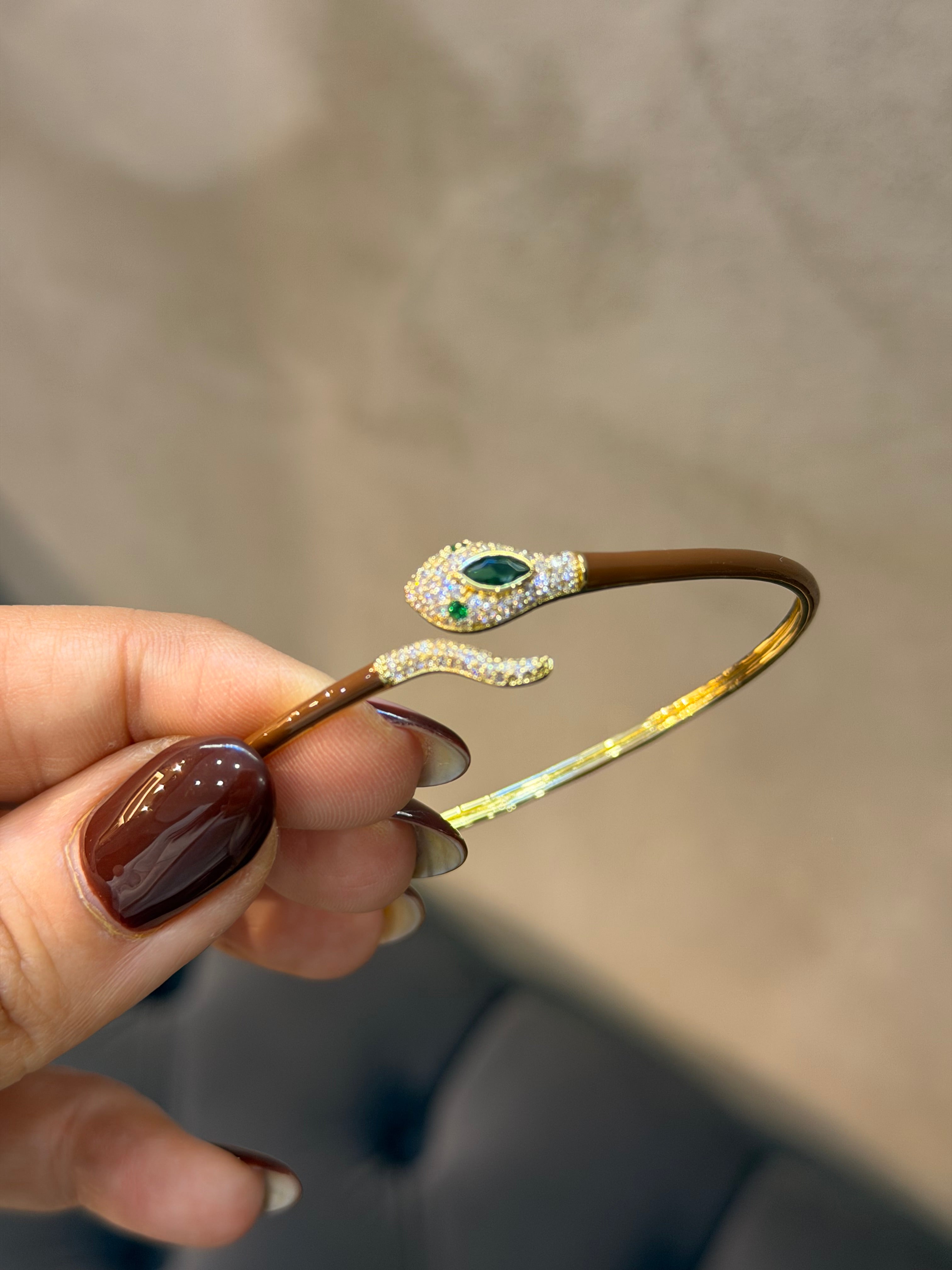 Xuping Kelepçe Yılan Bileklik Ürün ana görseli