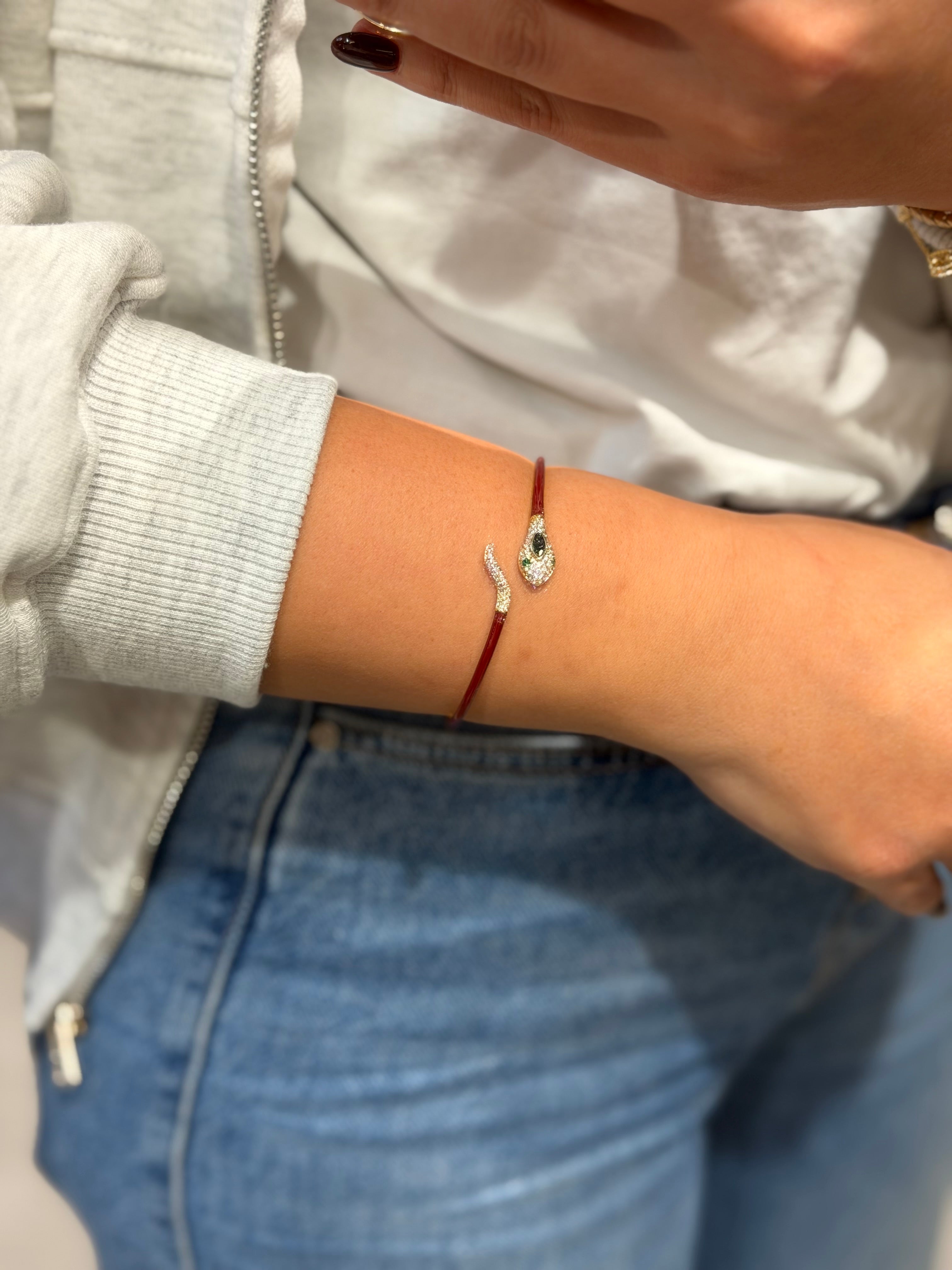 Xuping Kelepçe Yılan Bileklik Ürün ikincil görseli