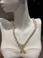 Balık Kuyruk İnci Kolye