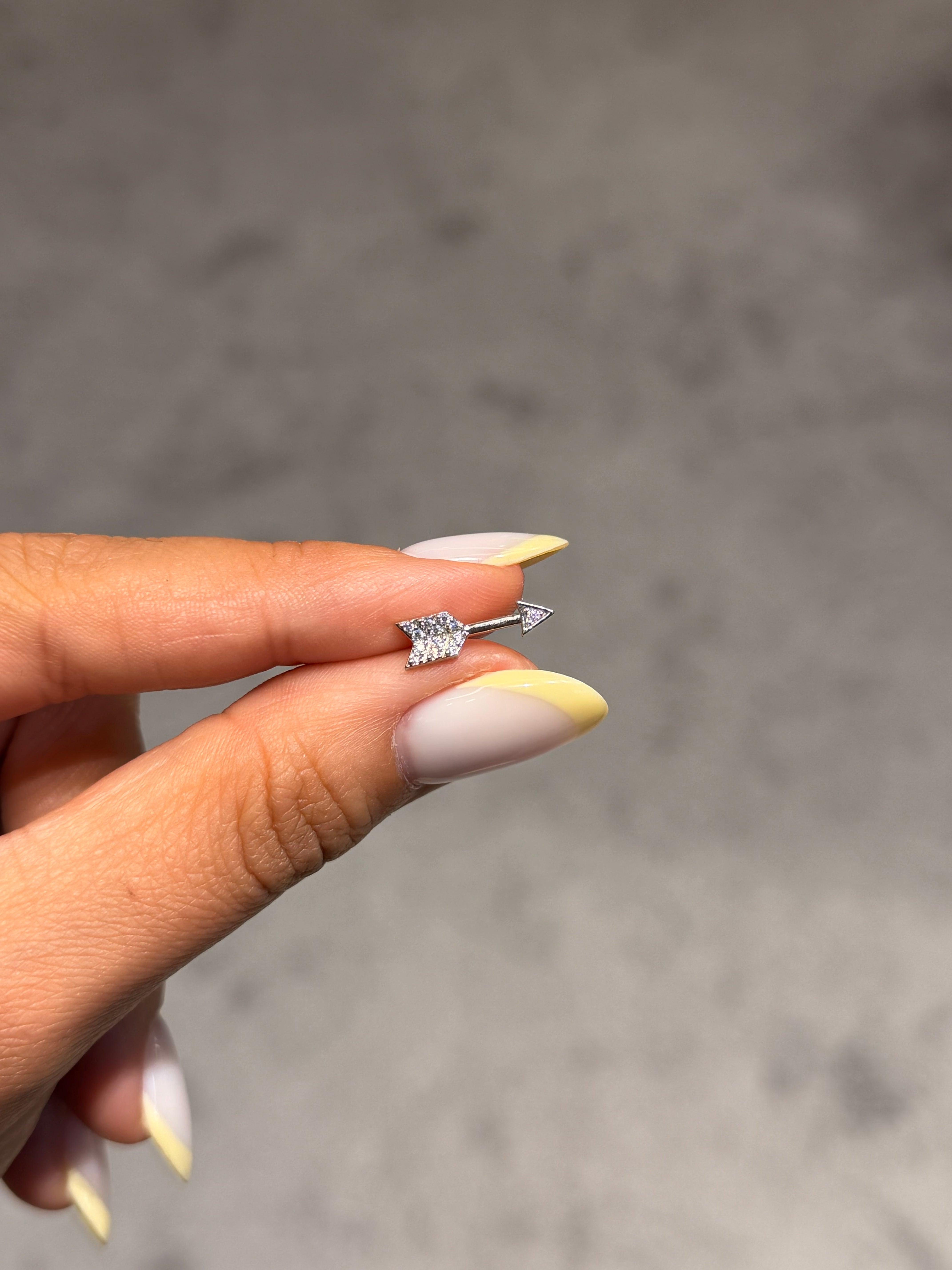 Büyük Ok Cerrahi Piercing Silver Ürün ana görseli