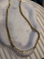 14k Altın Kaplama Modern Kolye