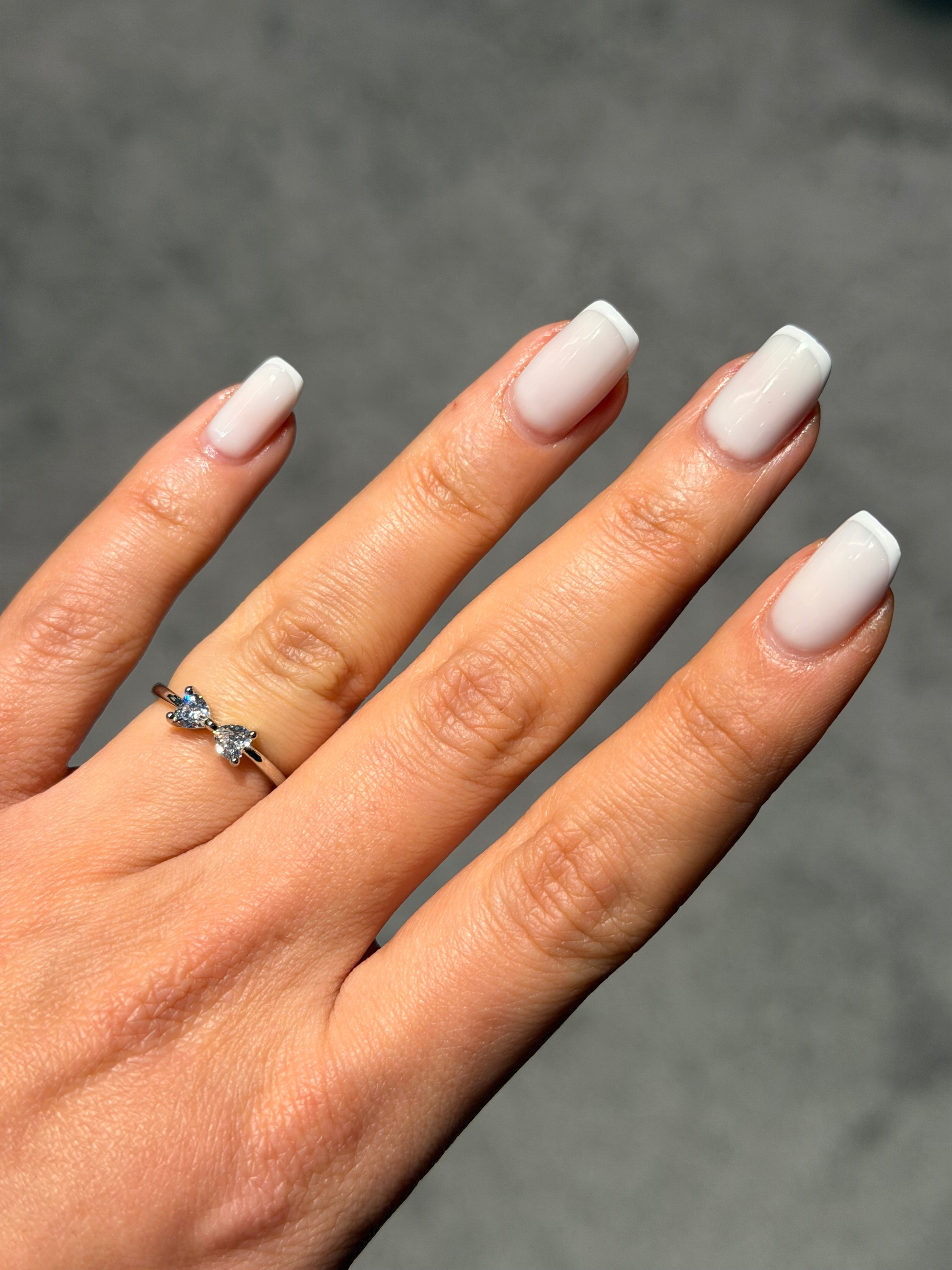 Taşlı Kurdale Model Ayarlanabilir Yüzük Silver