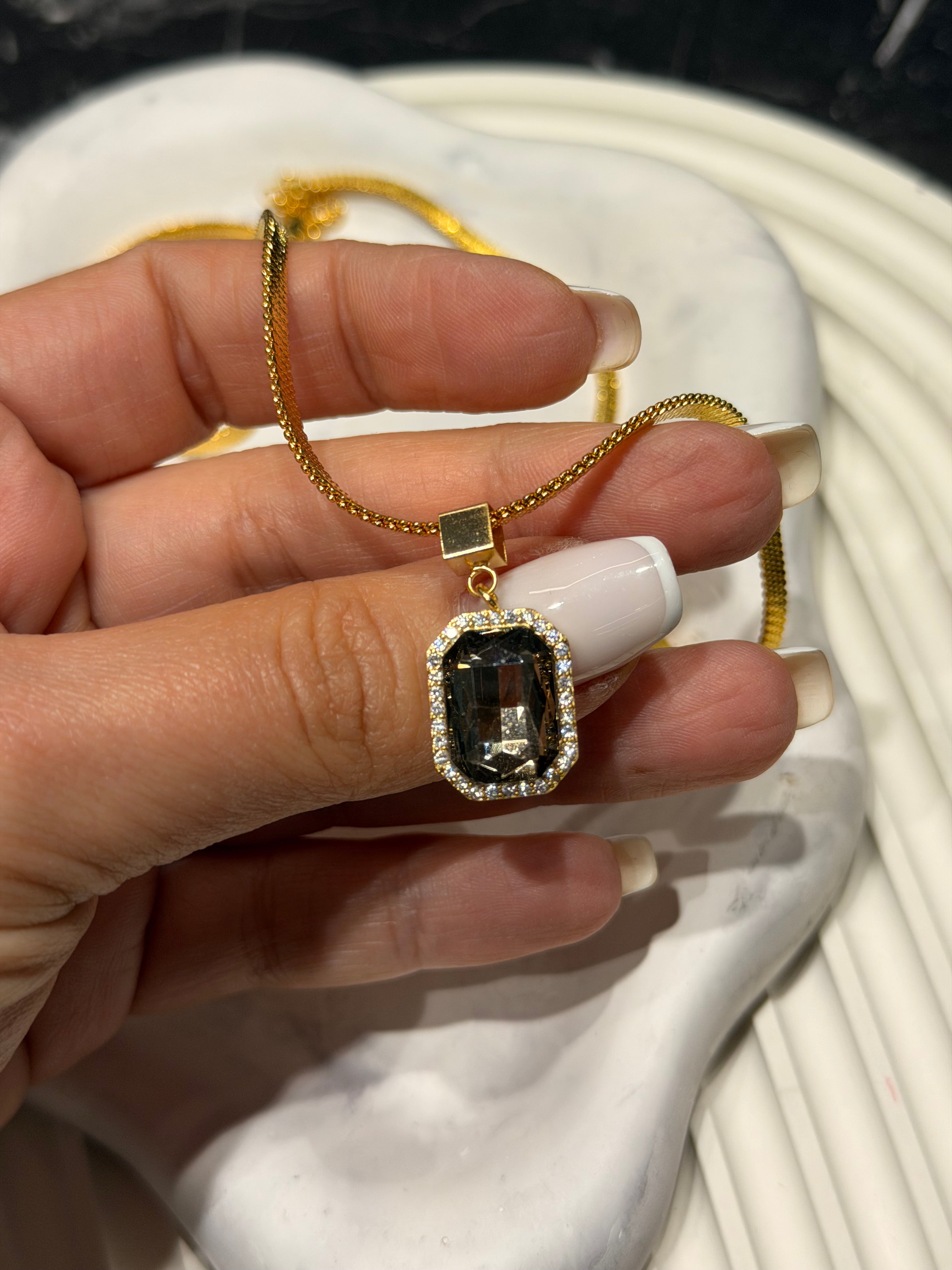 Smoky Lux Tasarım Kolye