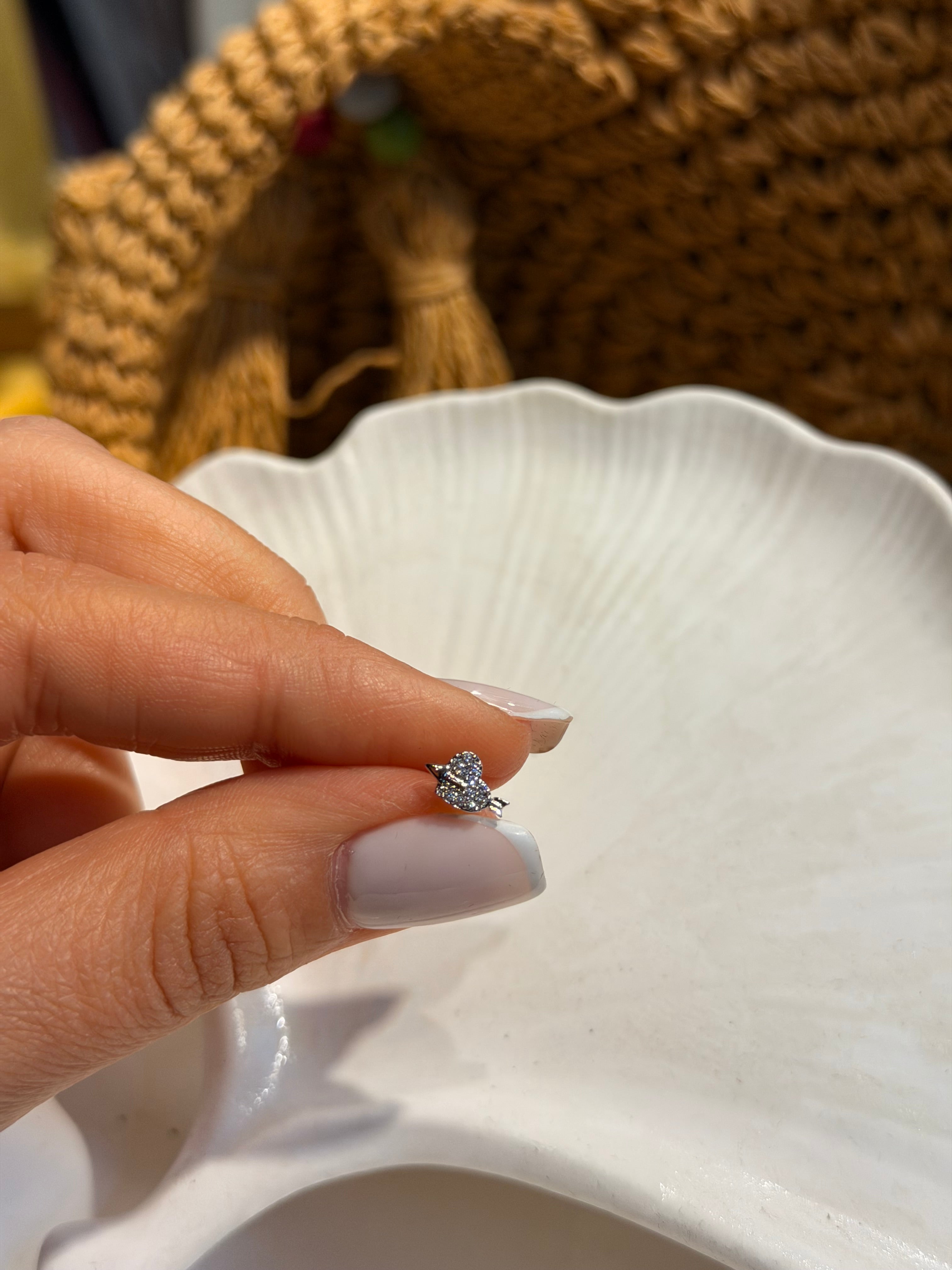 Kalp Ok Model Cerrahi Piercing Silver Ürün ana görseli