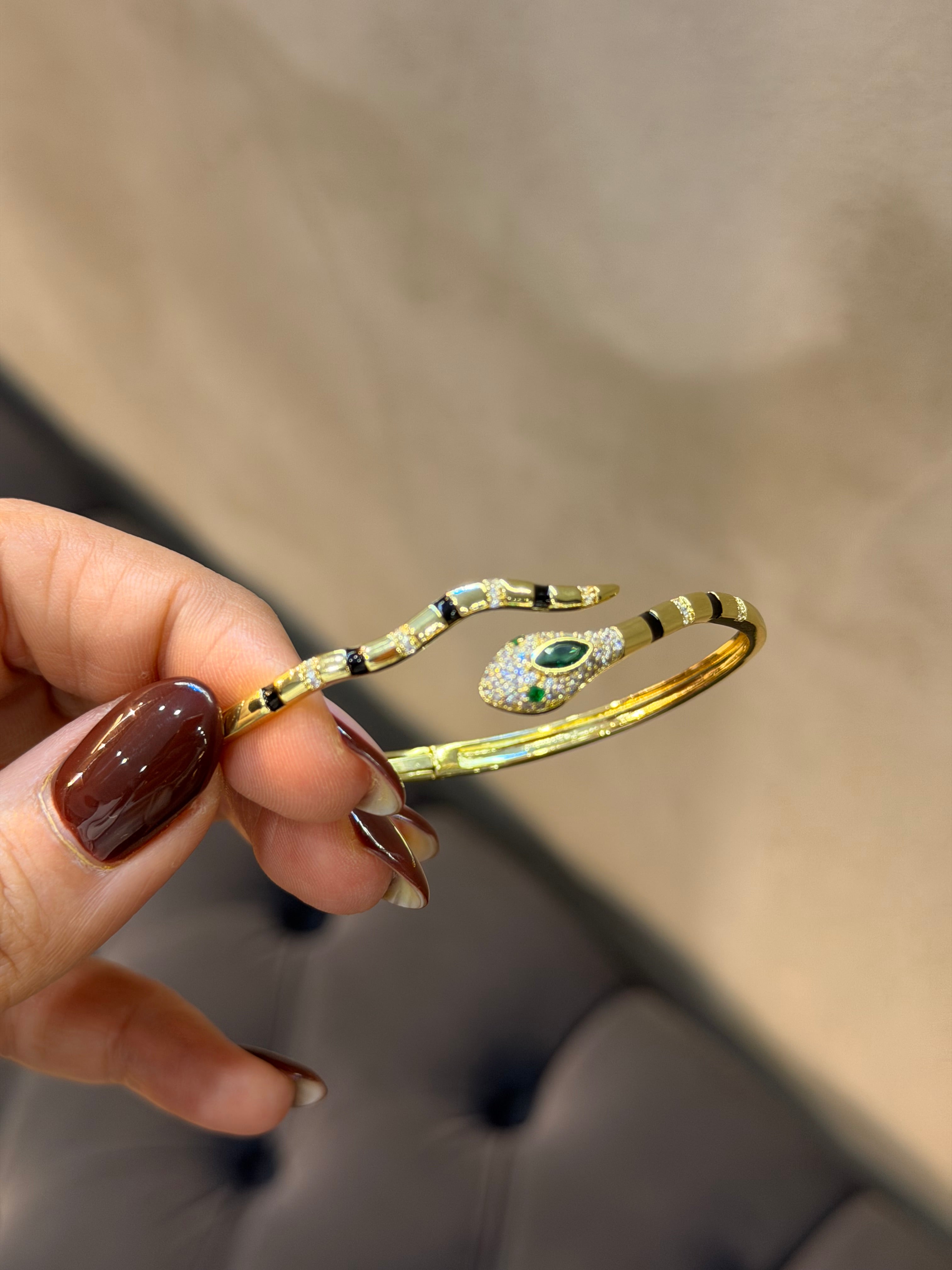 Xuping Kelepçe Yılan Bileklik Ürün ana görseli