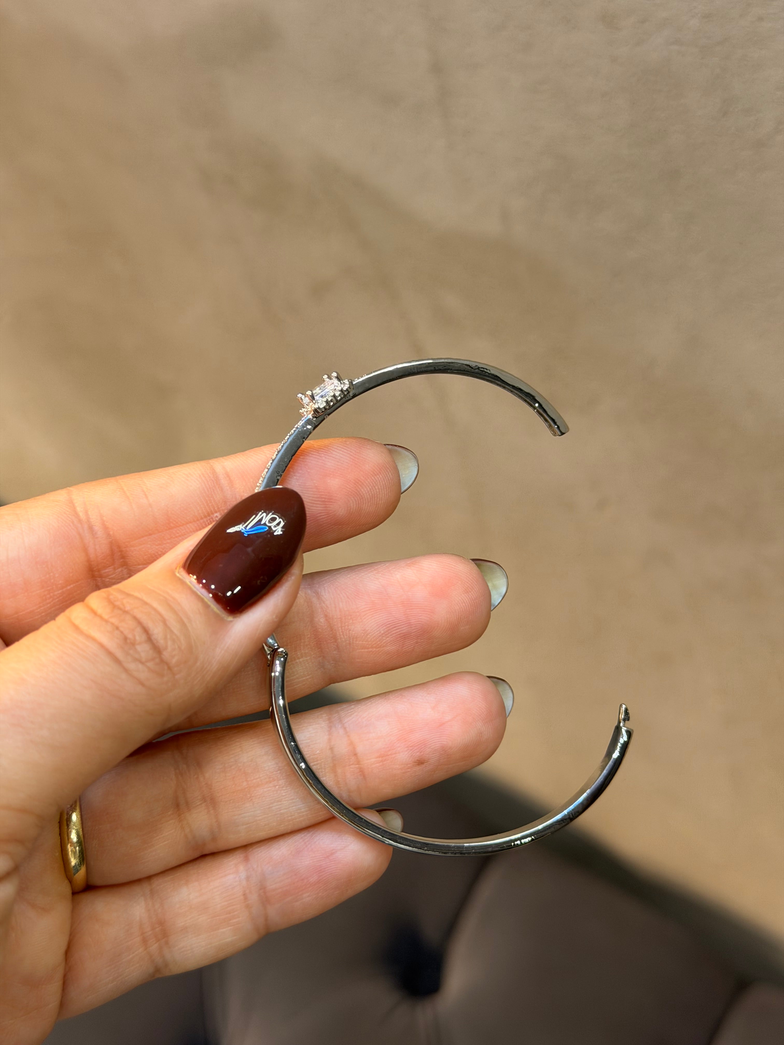 Xuping Baget Pırlanta Kelepçe Bileklik