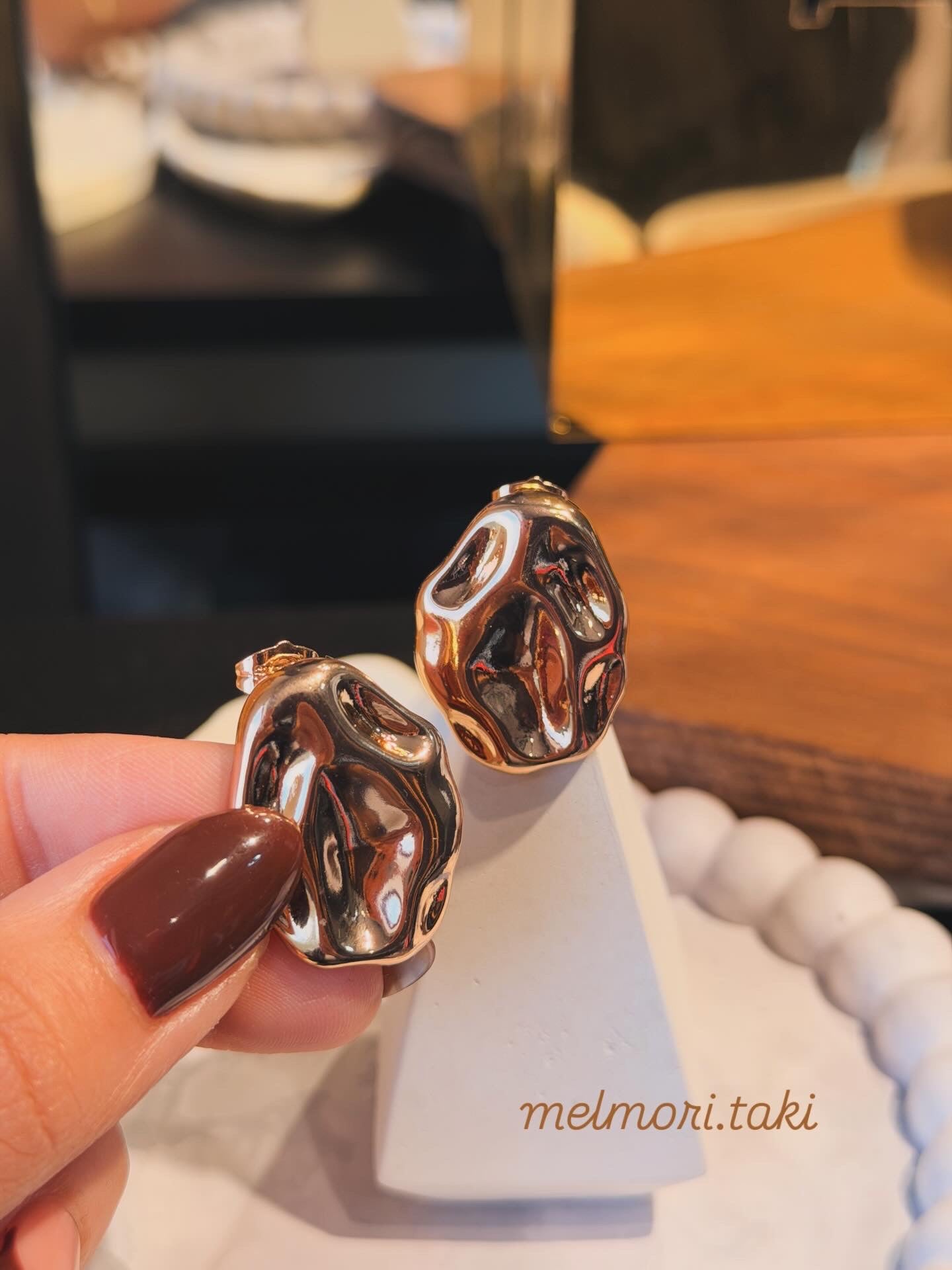 Xuping Vıntage Plaka Model Küpe Ürün ikincil görseli