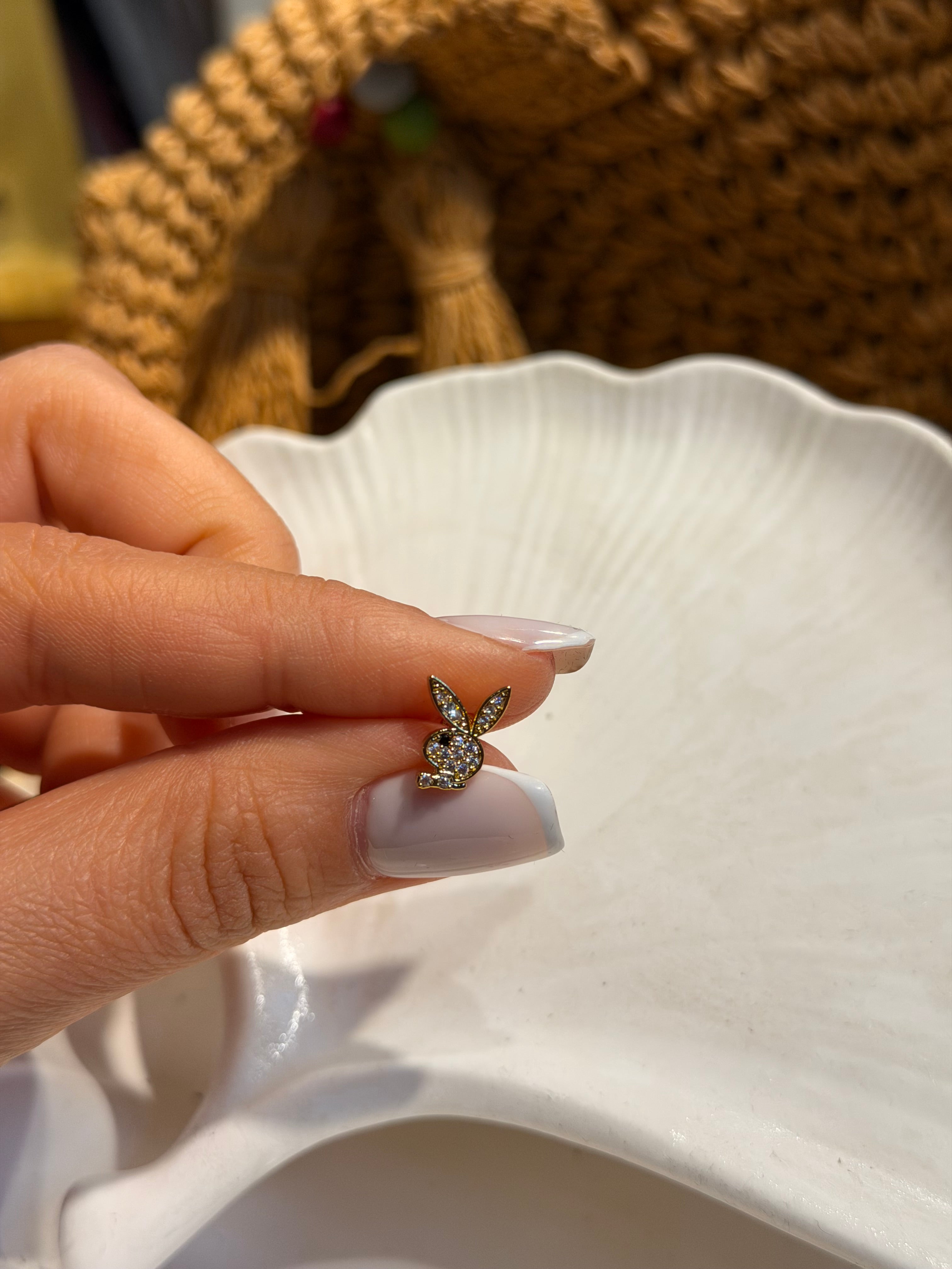 Playboy Model Cerrahi Piercing Gold Ürün ana görseli