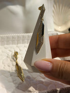 Xuping Vıntage Modern Stil Küpe