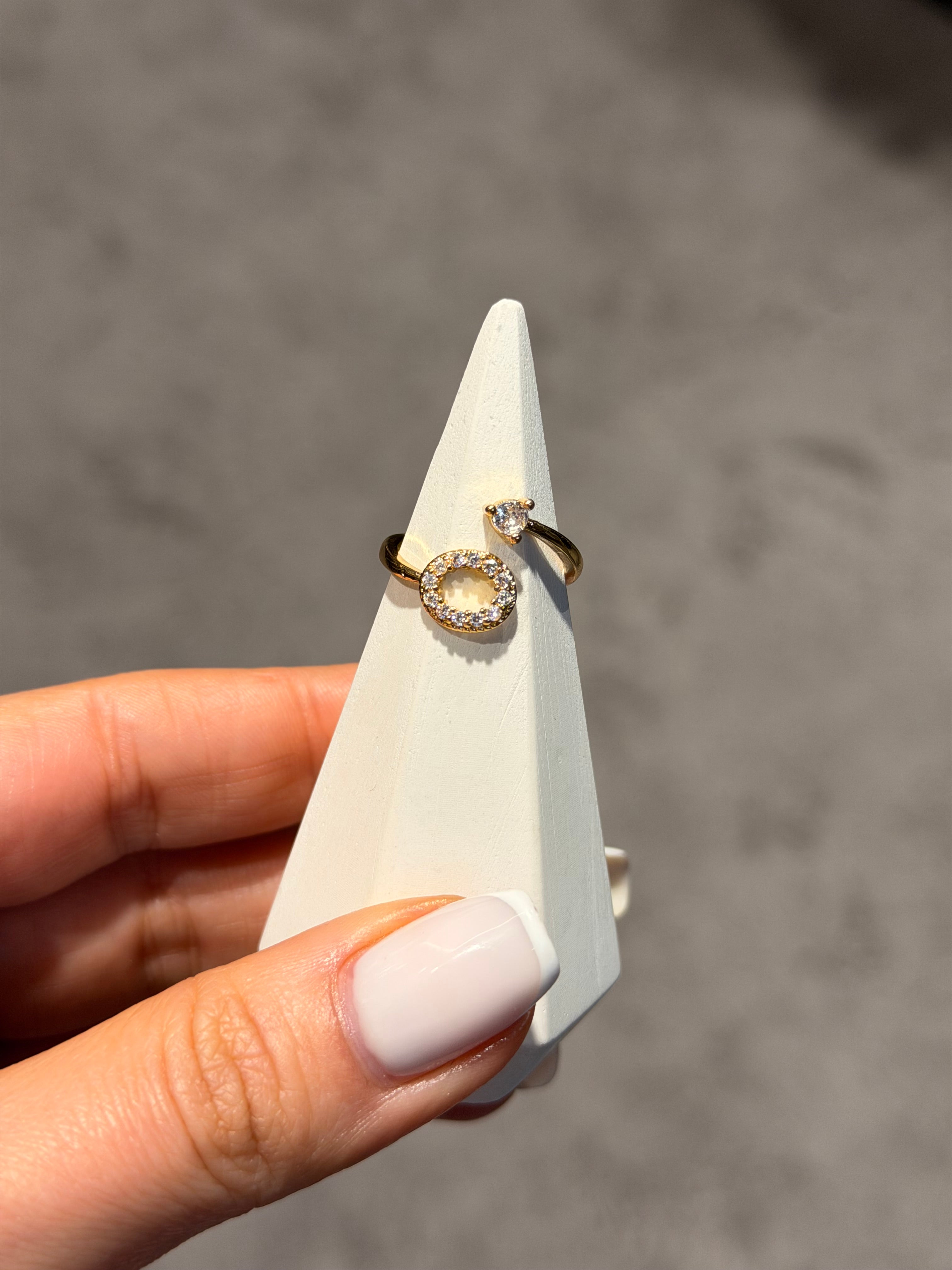 Tasarım Model Ayarlanabilir Yüzük Gold Ürün ikincil görseli