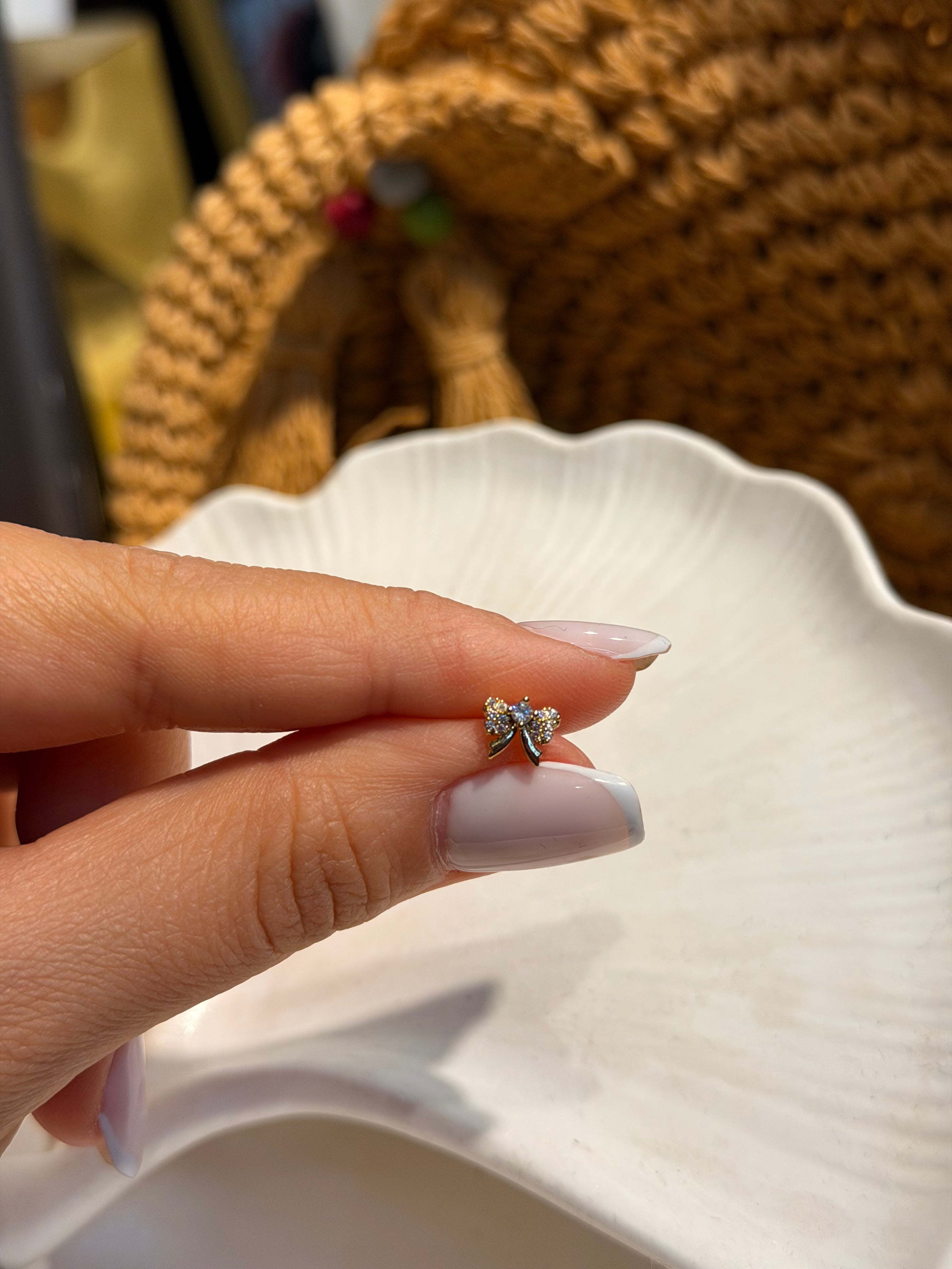 Kurdale Model Cerrahi Piercing Gold Ürün ana görseli