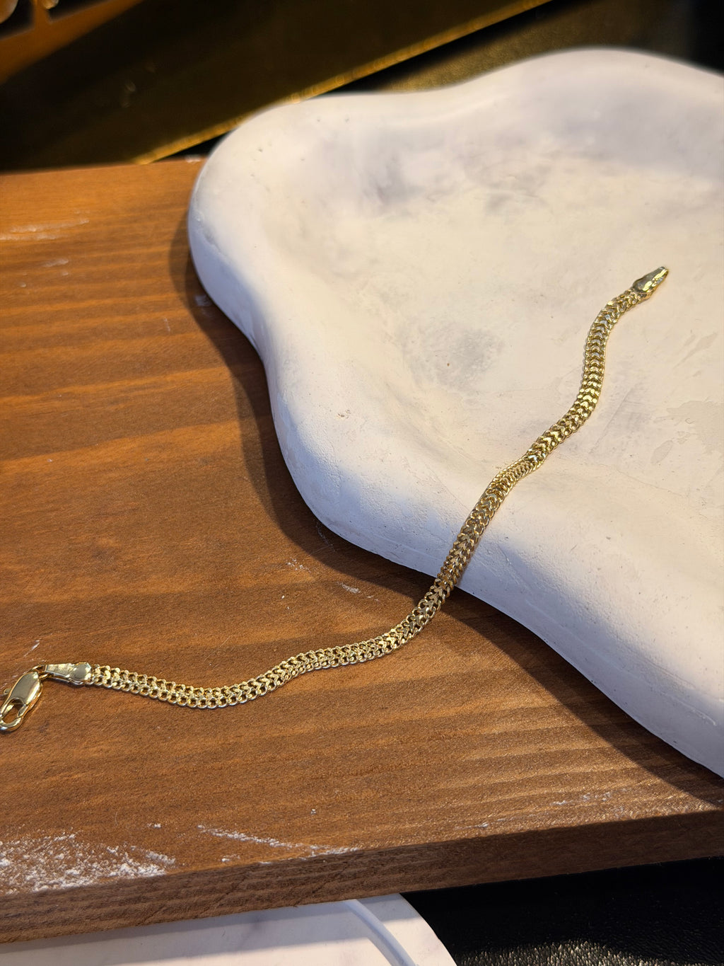 Xuping Seri 14k Altın Kaplama Zincir Bileklik