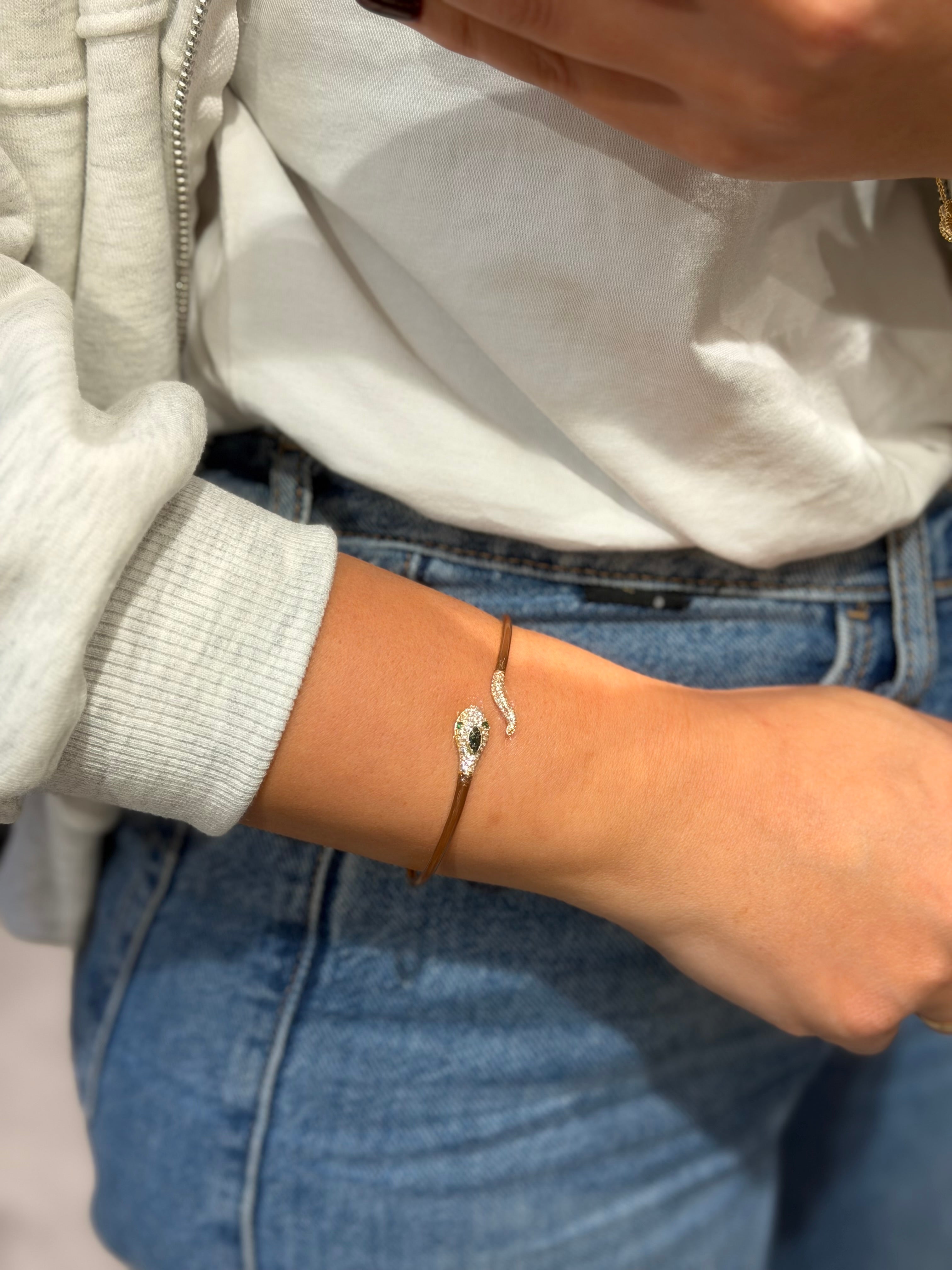 Xuping Kelepçe Yılan Bileklik