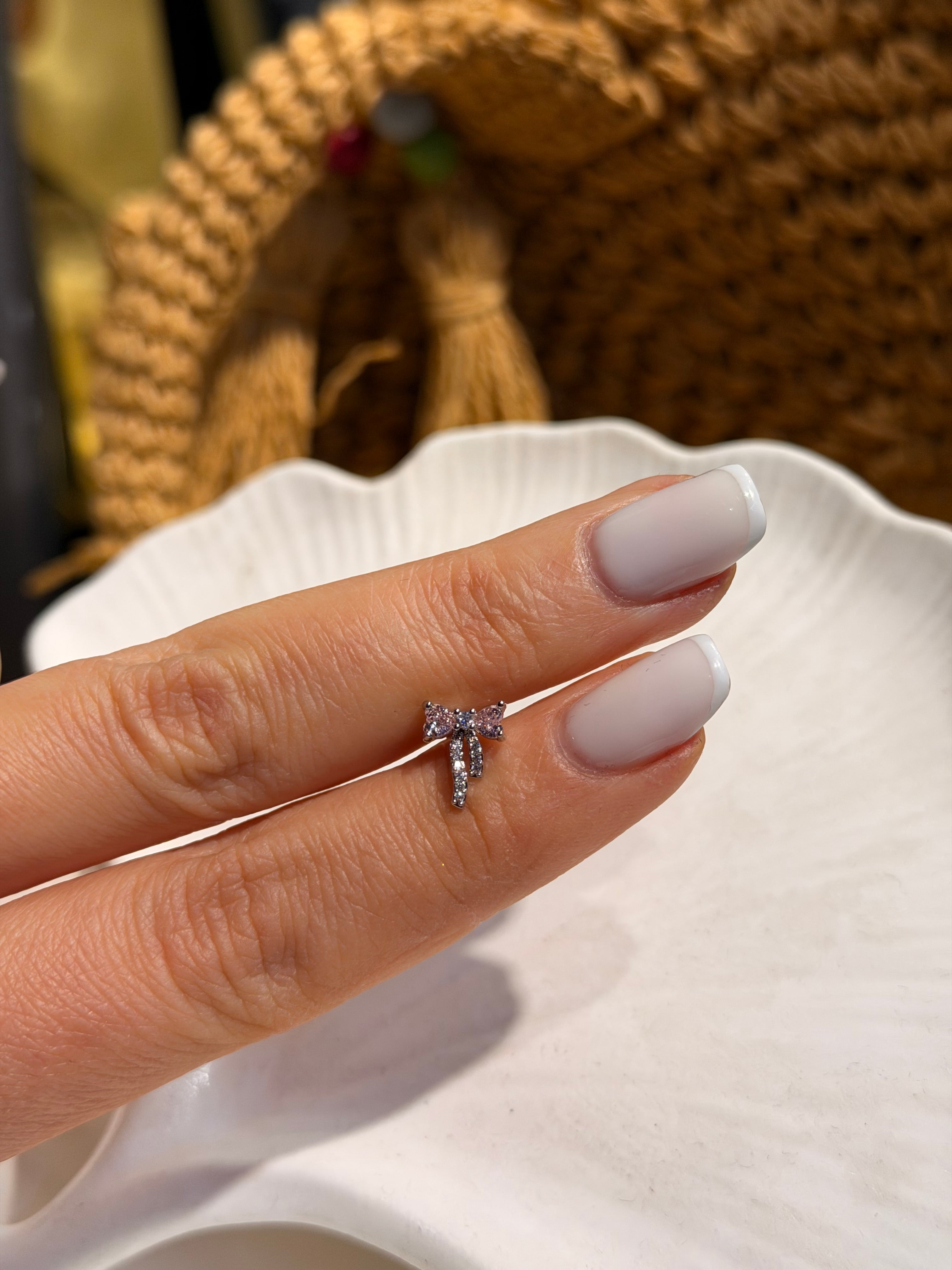 Kurdale Model Cerrahi Piercing Silver Ürün ana görseli