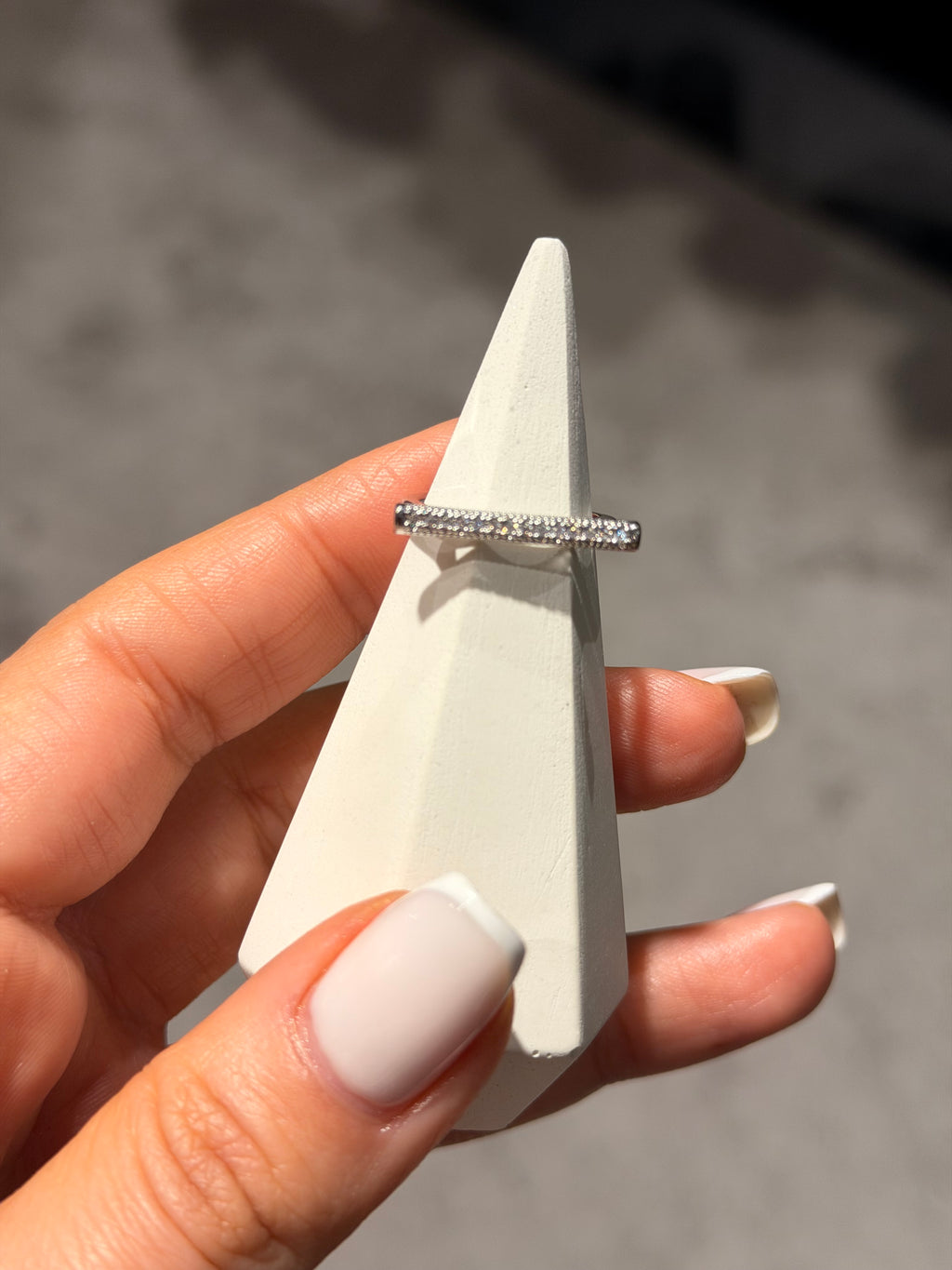 Tasarım Model Ayarlanabilir Yüzük Silver