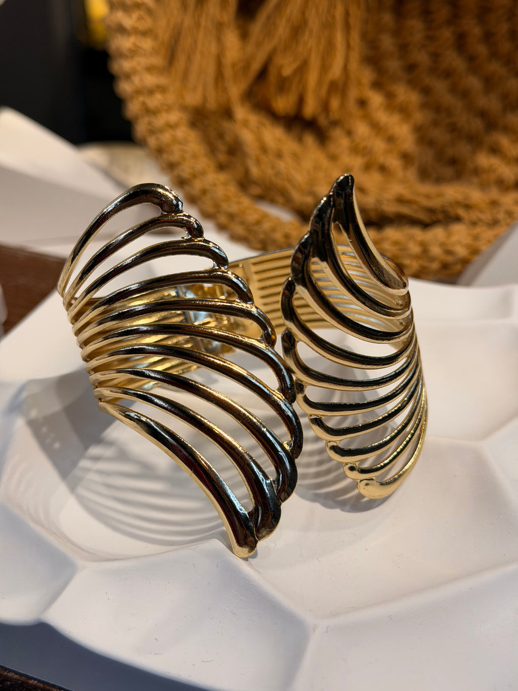 Aurelia Spiral Kalın Bileklik