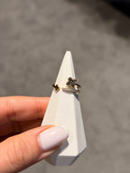 Yonca Model Ayarlanabilir Yüzük Gold