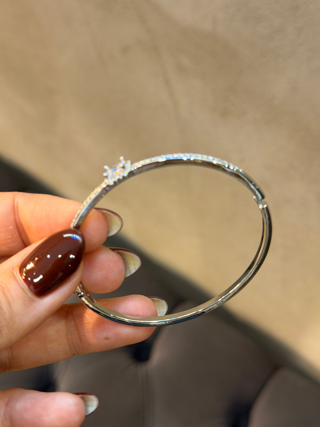 Xuping Baget Pırlanta Kelepçe Bileklik