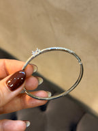 Xuping Baget Pırlanta Kelepçe Bileklik