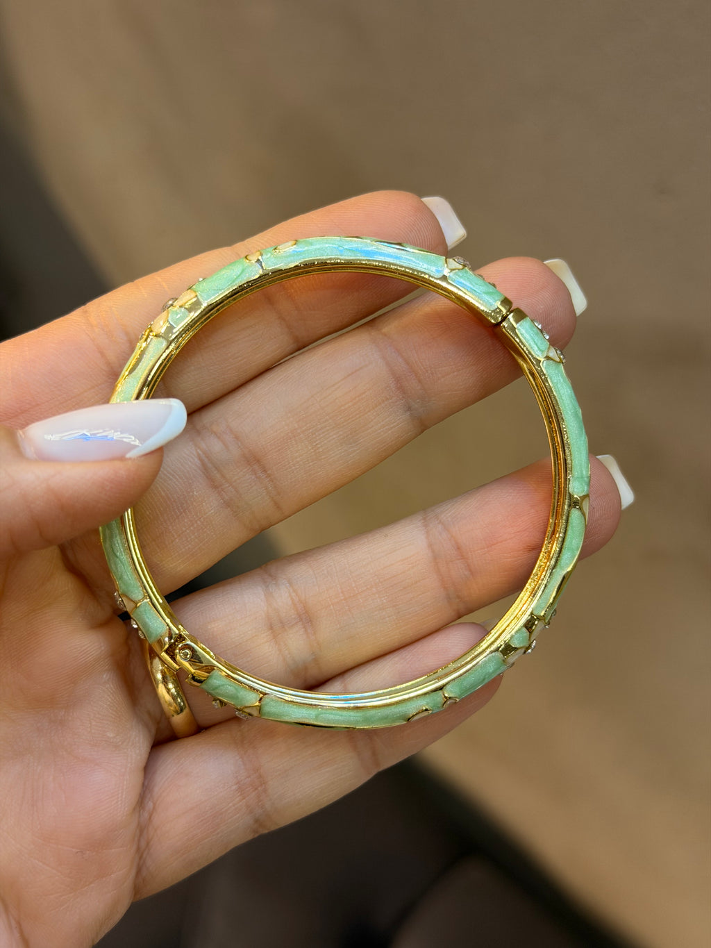 Renkli Detaylı Kelepçe Bileklik