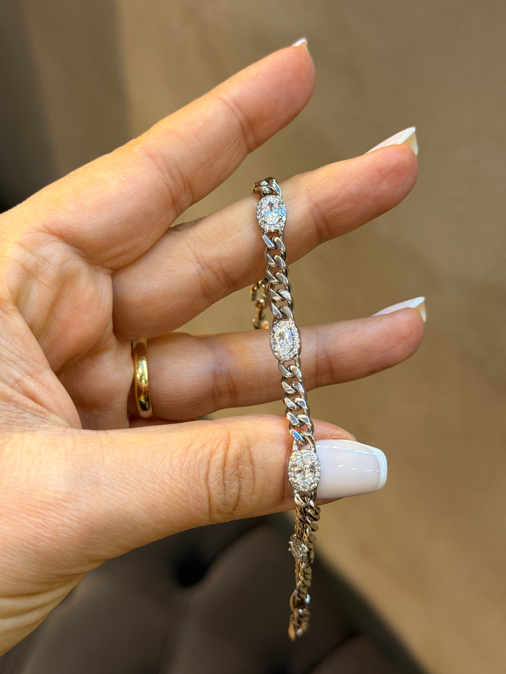 Xuping Vip Seri Paslanmaz Pırlanta Bileklik