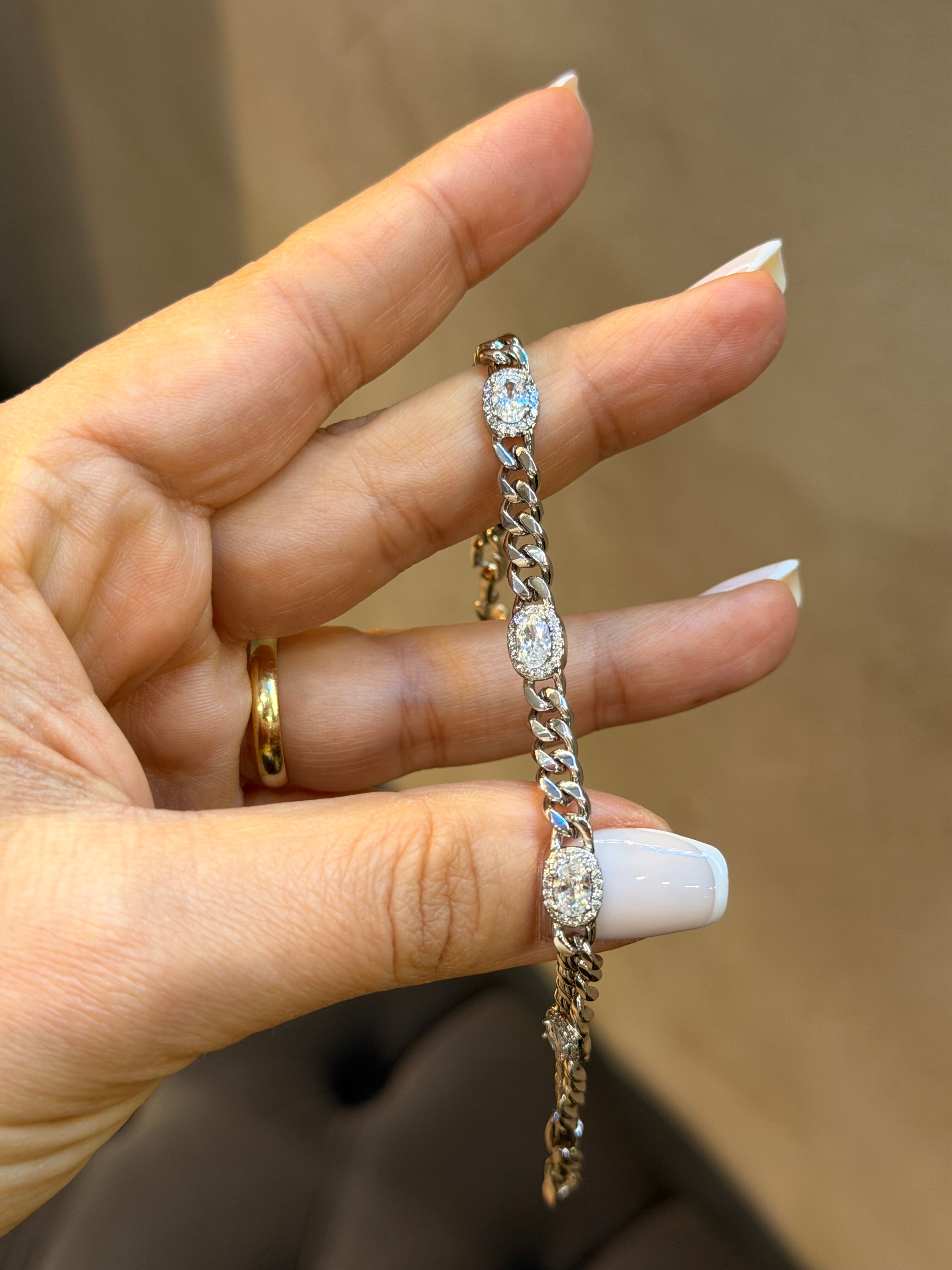 Xuping Vip Seri Paslanmaz Pırlanta Bileklik