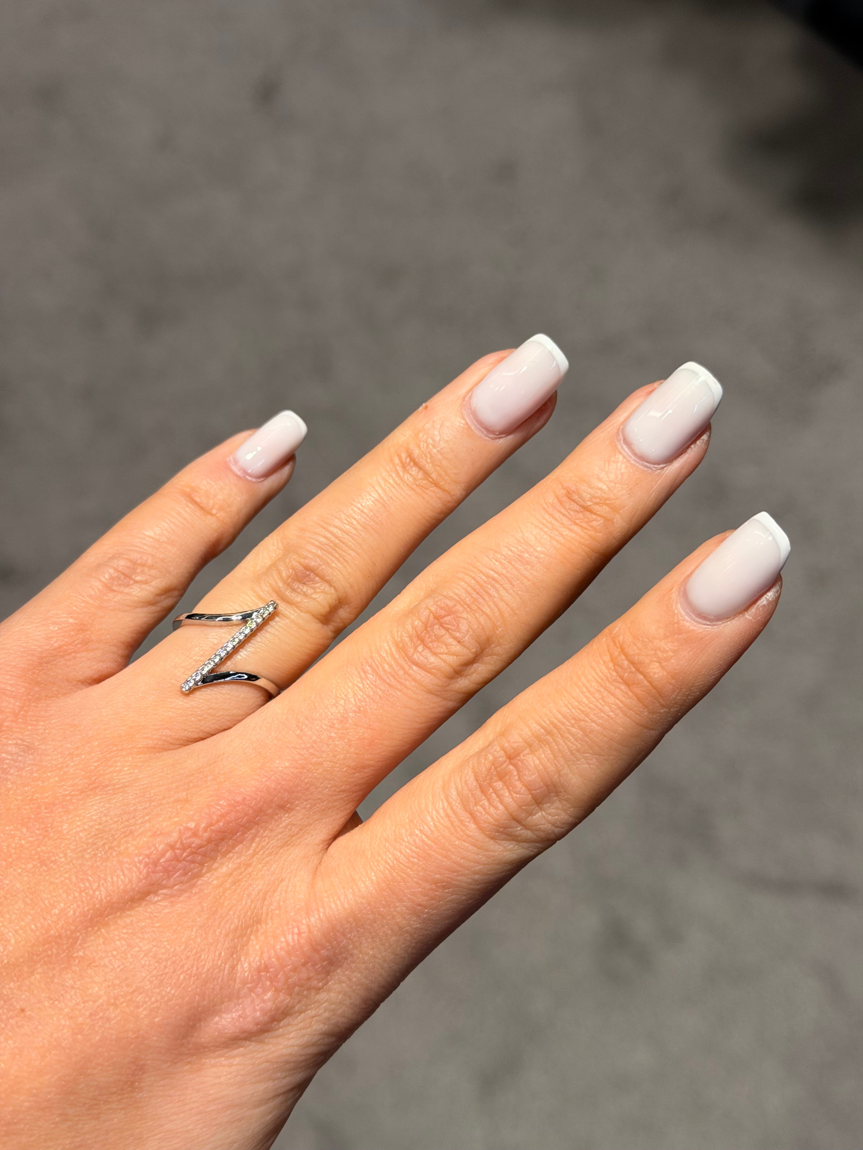 Modern Tasarım Ayarlanabilir Yüzük Silver Ürün ana görseli