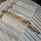 Xuping Seri Altın Gümüş Pırlanta Taşlı Bileklik