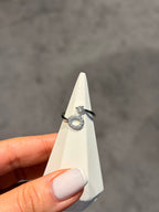 Tasarım Model Ayarlanabilir Yüzük Silver