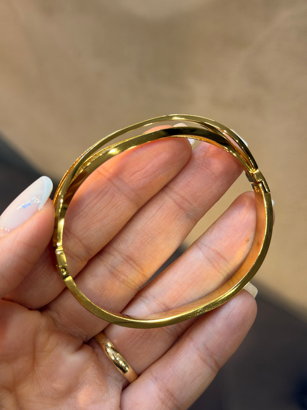 14k Kuyumcu Modeli Bileklik Kelepçe