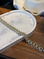 Xuping Seri 14k Altın Kaplama Pırlanta Taşlı Halat Bileklik