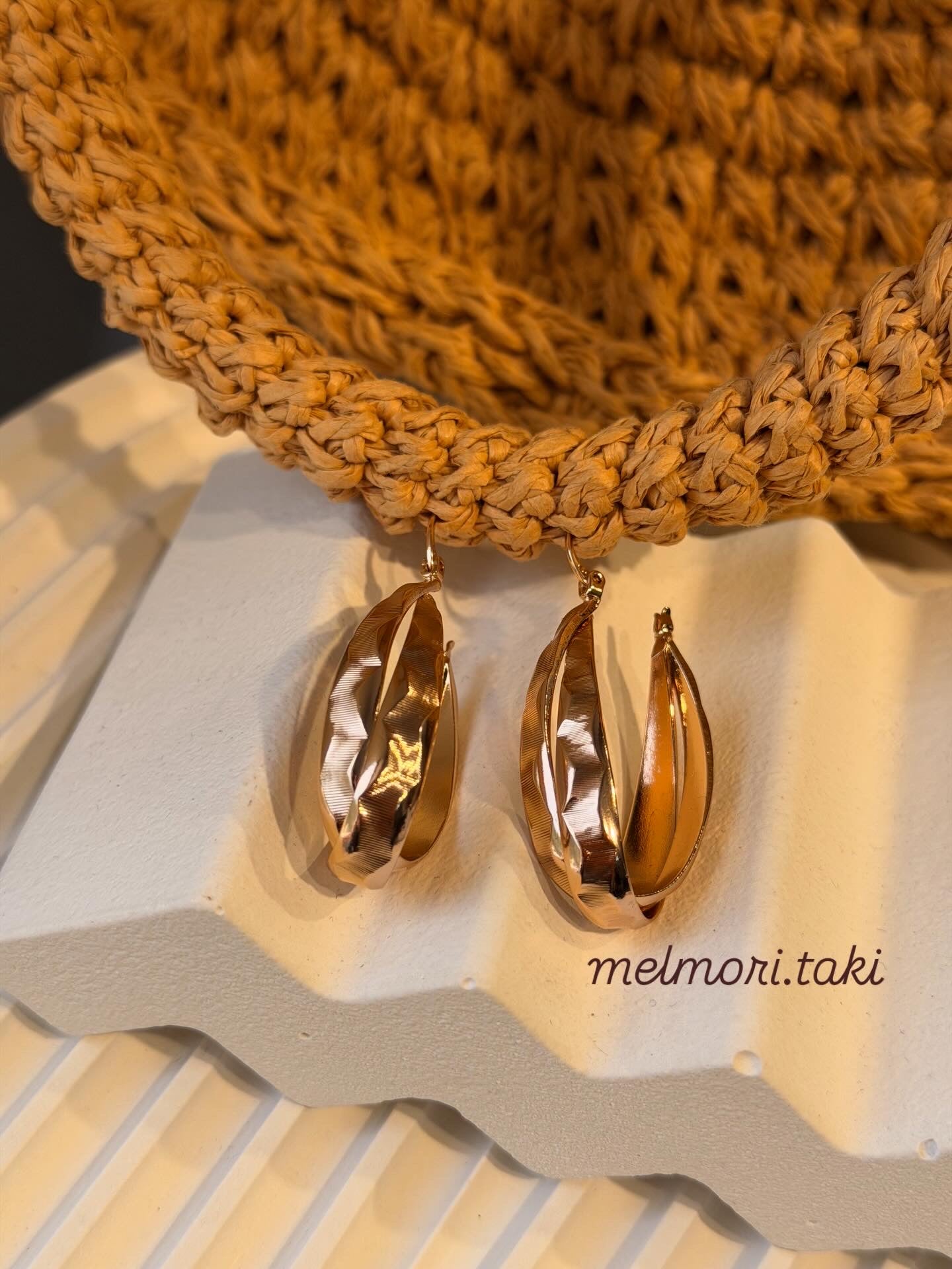 Xuping Vıntage Yaprak Model Küpe