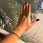 Xuping Seri Altın Kaplama Tek Taş Bileklik