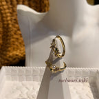 Xuping İnci Deniz Yıldızlı Halka Küpe