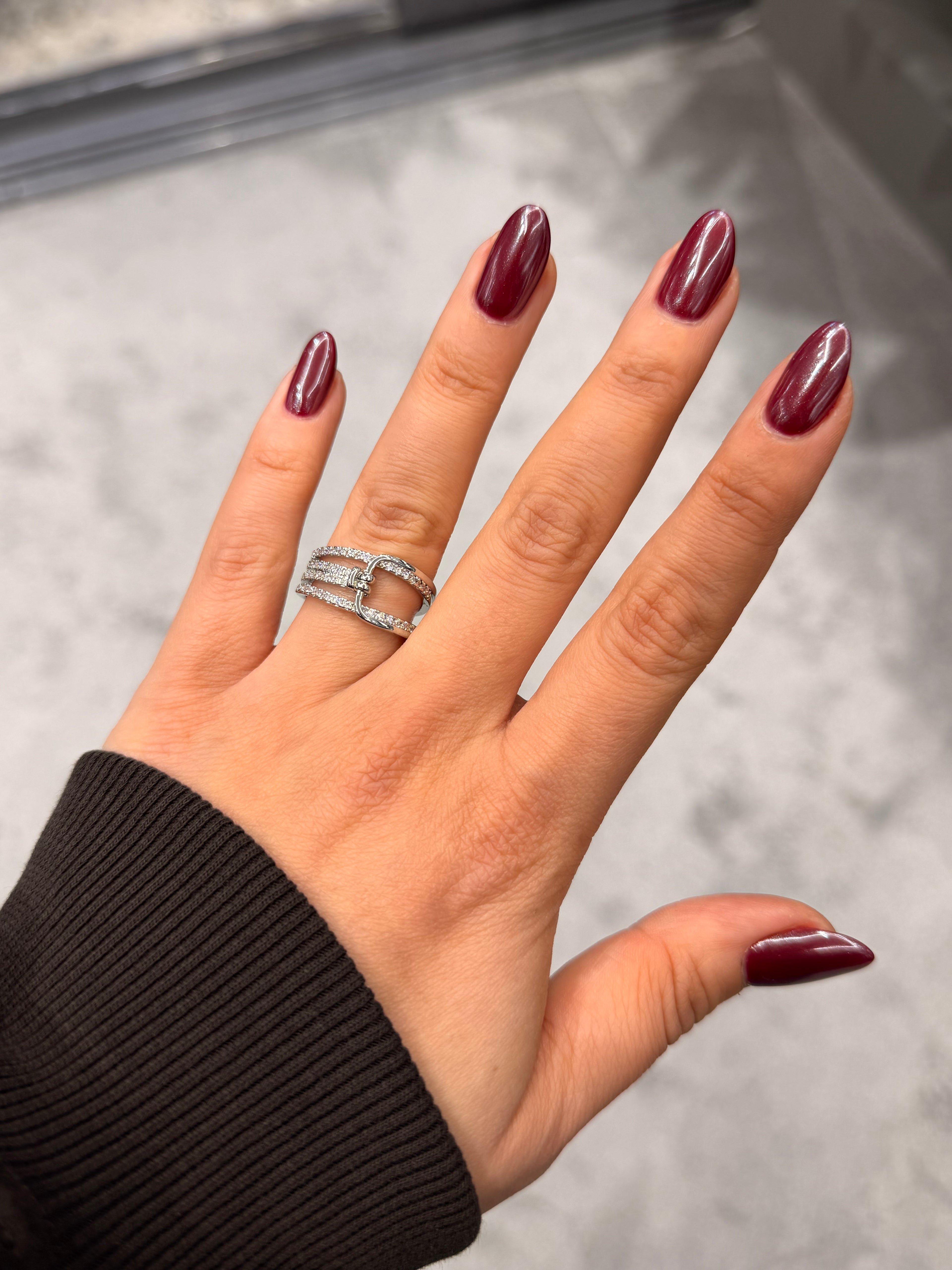 Kemer Model Tasarım Ayarlanabilir Silver Yüzük