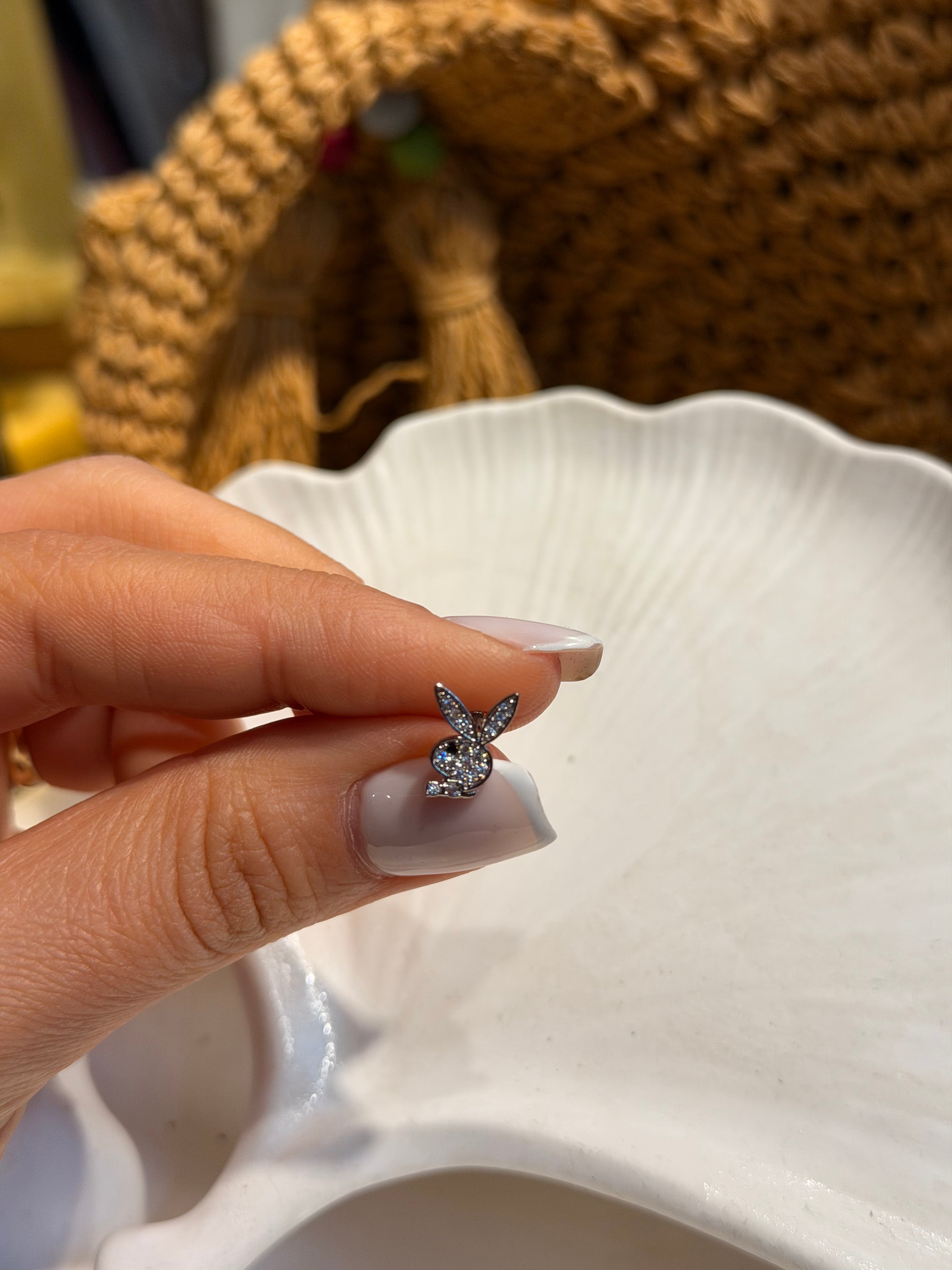 Playboy Model Cerrahi Piercing Silver Ürün ana görseli