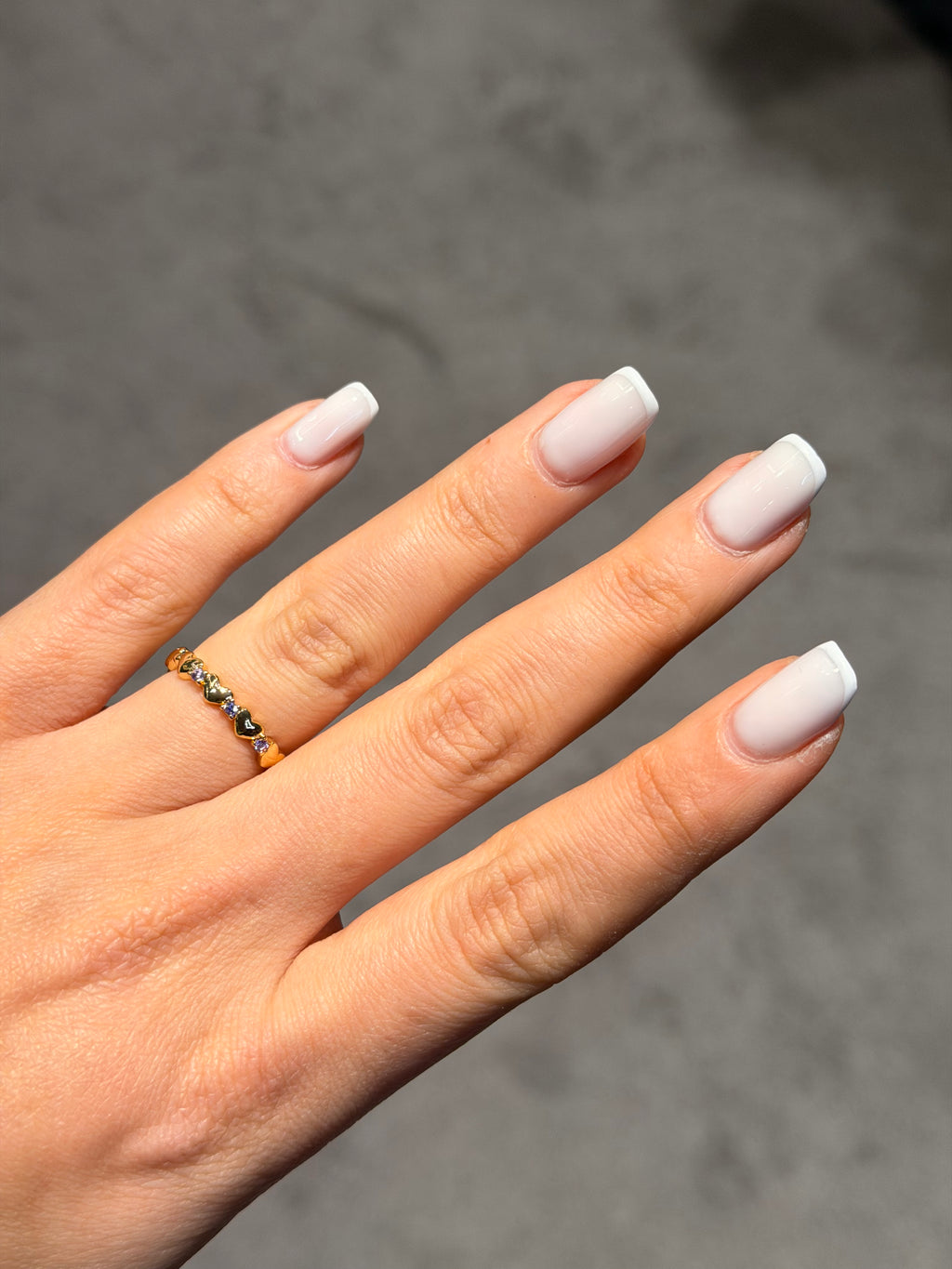 Mini Kalp Model Ayarlanabilir Yüzük Gold