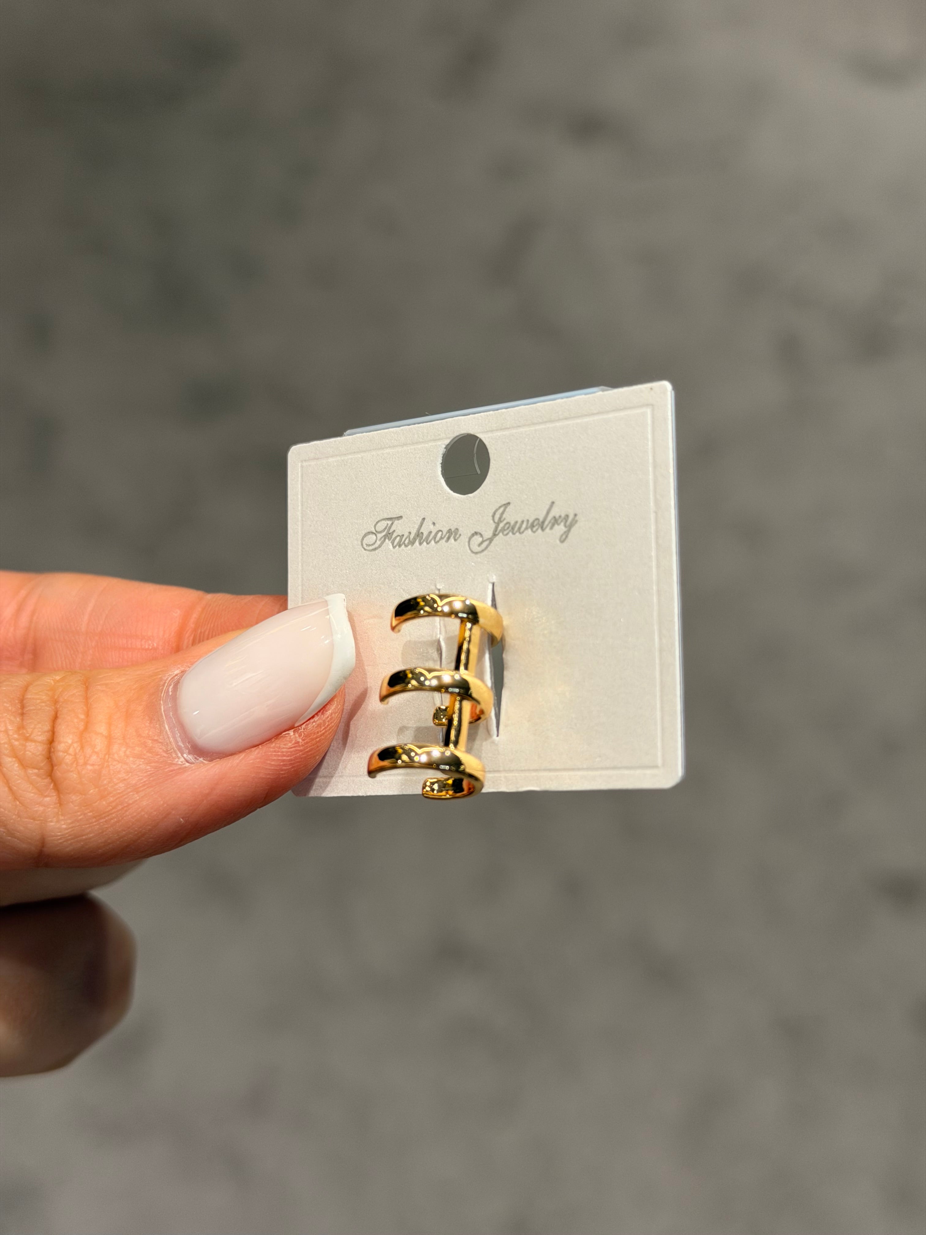 Ear Cuff ( Deliksiz Kıkırdak Küpesi )